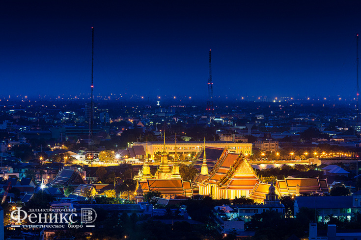 Огни ночного Бангкока